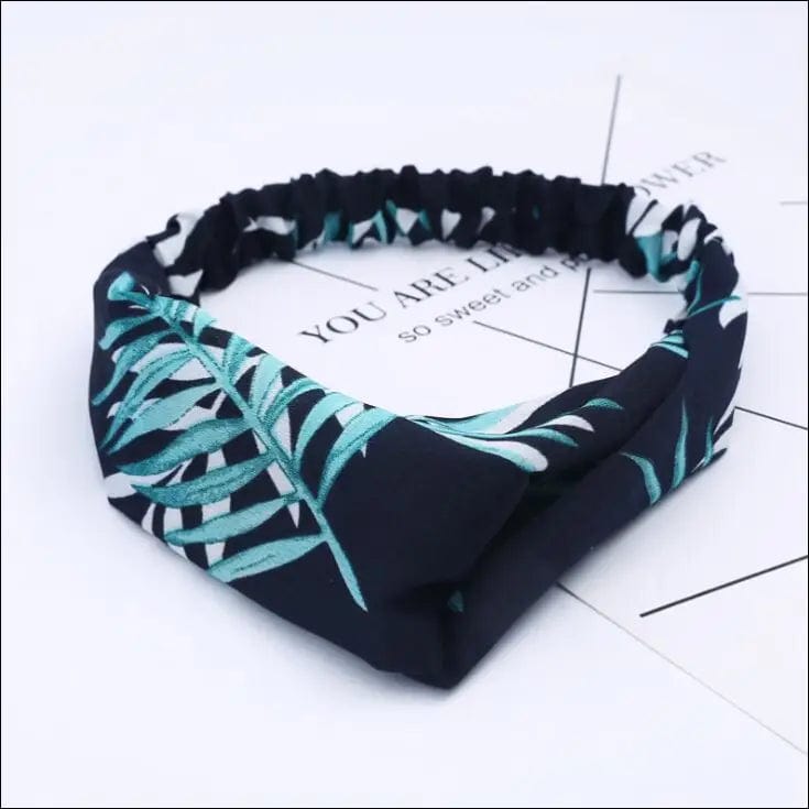 Fashion Women Girls Summer Bohemian Hair Bands Print