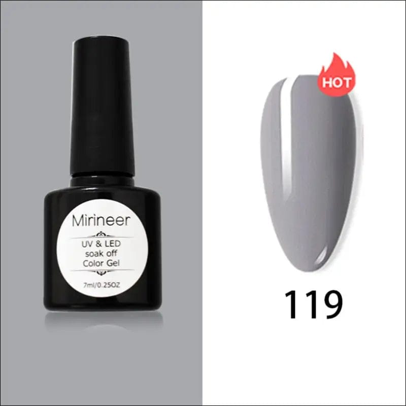 Gel Nail Polish UV LED Art Mirineer All For Manicure Semi