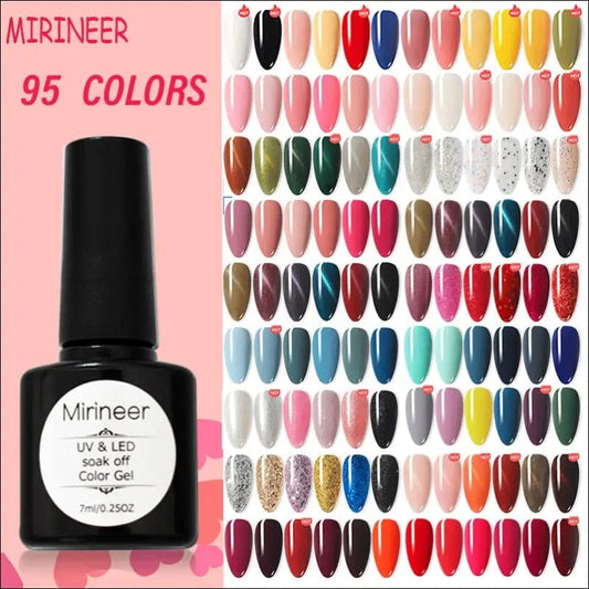 Gel Nail Polish UV LED Art Mirineer All For Manicure Semi