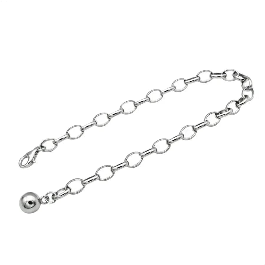 Heavy Industry Personality Pearl Chain Bracelet S925
