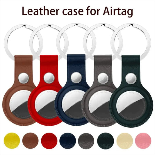 High quality Leather Case For Apple Airtags Protective cover