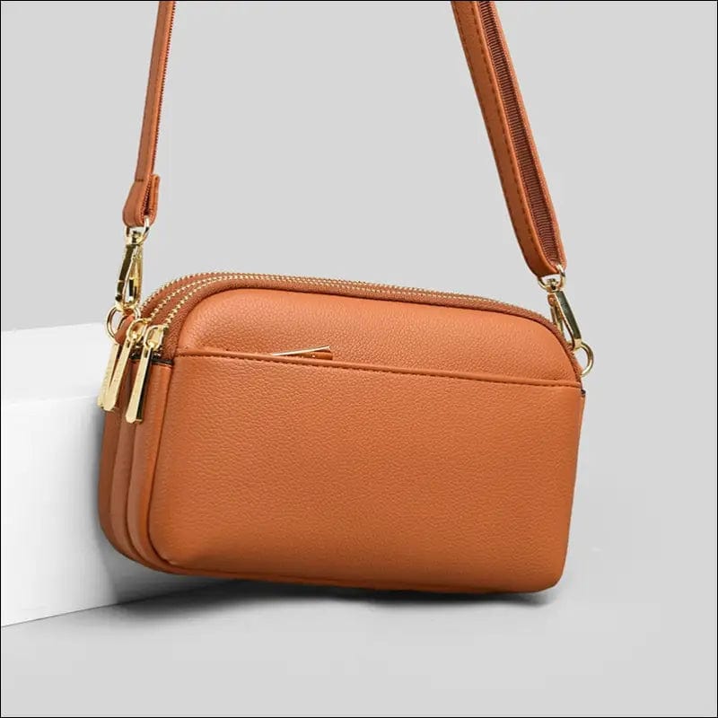 High Quality Purse Leather Luxury Handbags Women Shoulder