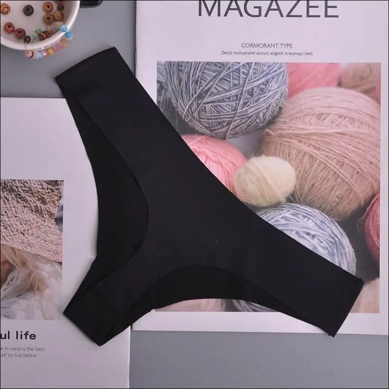 Hot Silk Sexy Women Thongs g string Seamless Panties Female