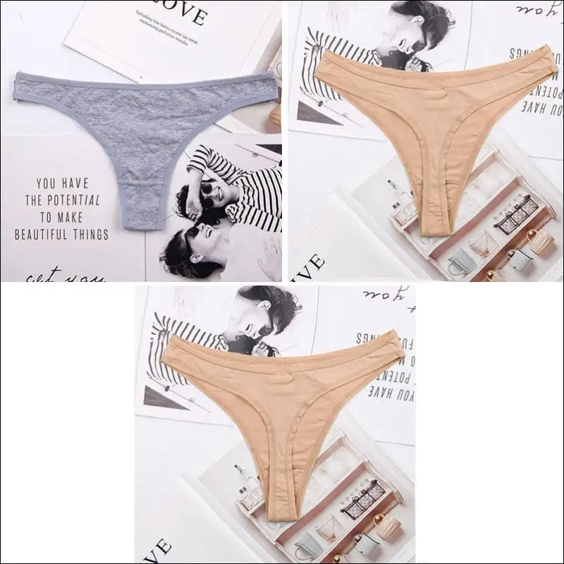 Hot Silk Sexy Women Thongs g string Seamless Panties Female