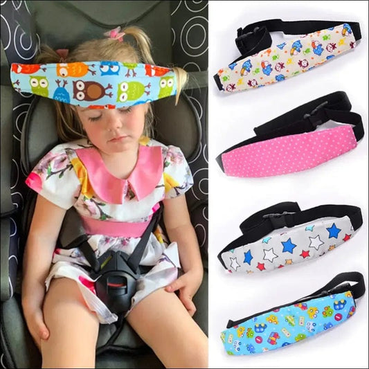 Infant Baby Car Seat Head Support Children Belt Fastening
