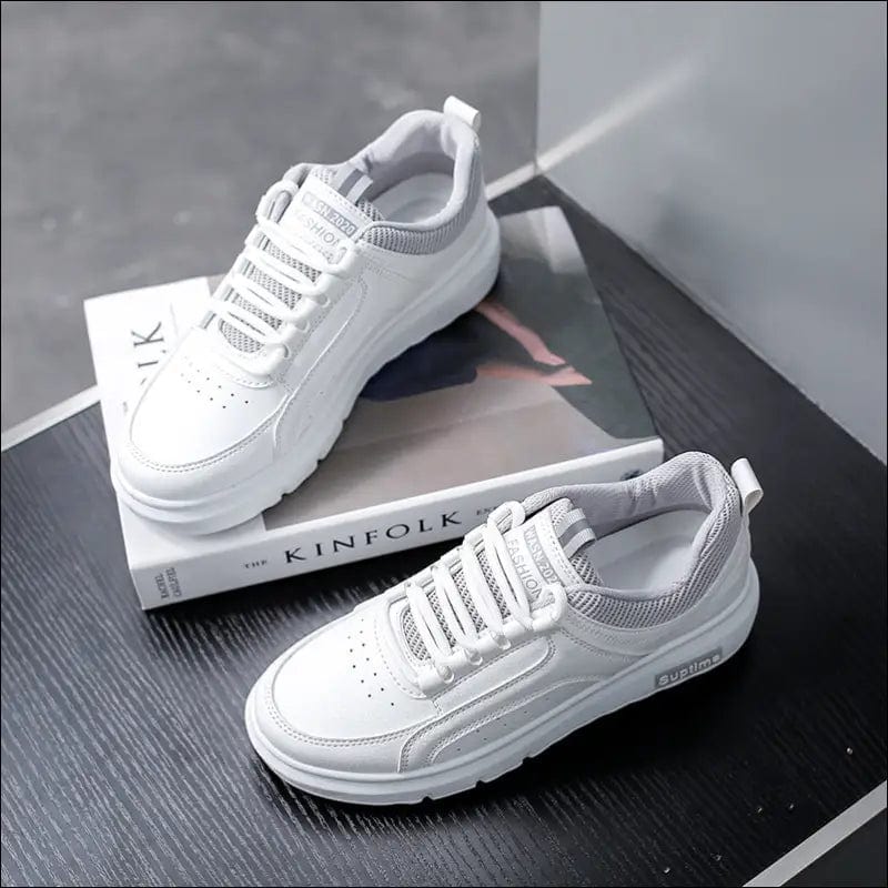 INS tide small white shoes female 2021 spring new breathable