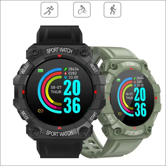 IP67 Waterproof FD68 Smart Watches Heart Rate Blood Pressure
