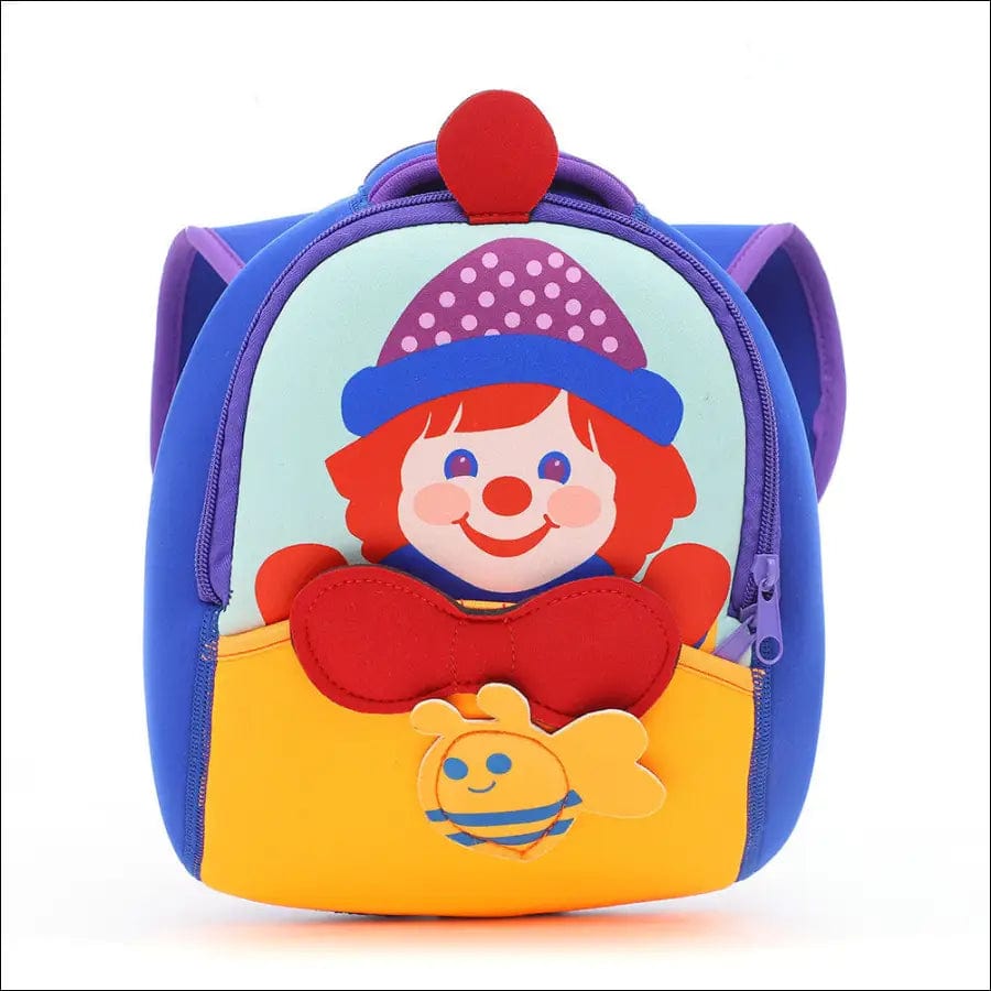 Jinbao anti-lost cute clown stereo pattern diving cloth