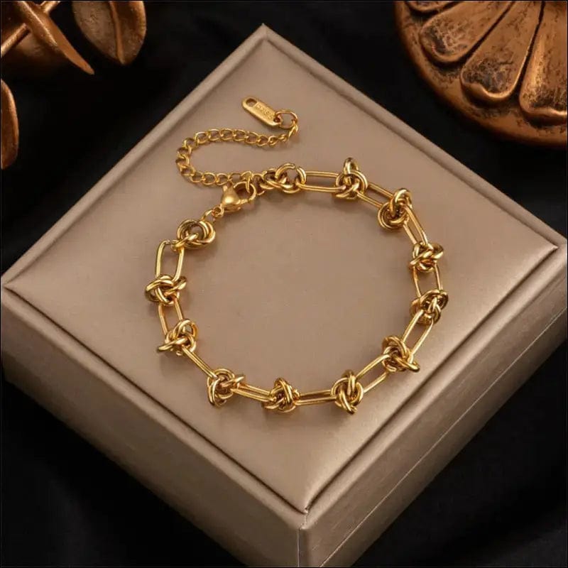 Ketten Armband - 74662567-gold BROKER SHOP BUY NOW ALL