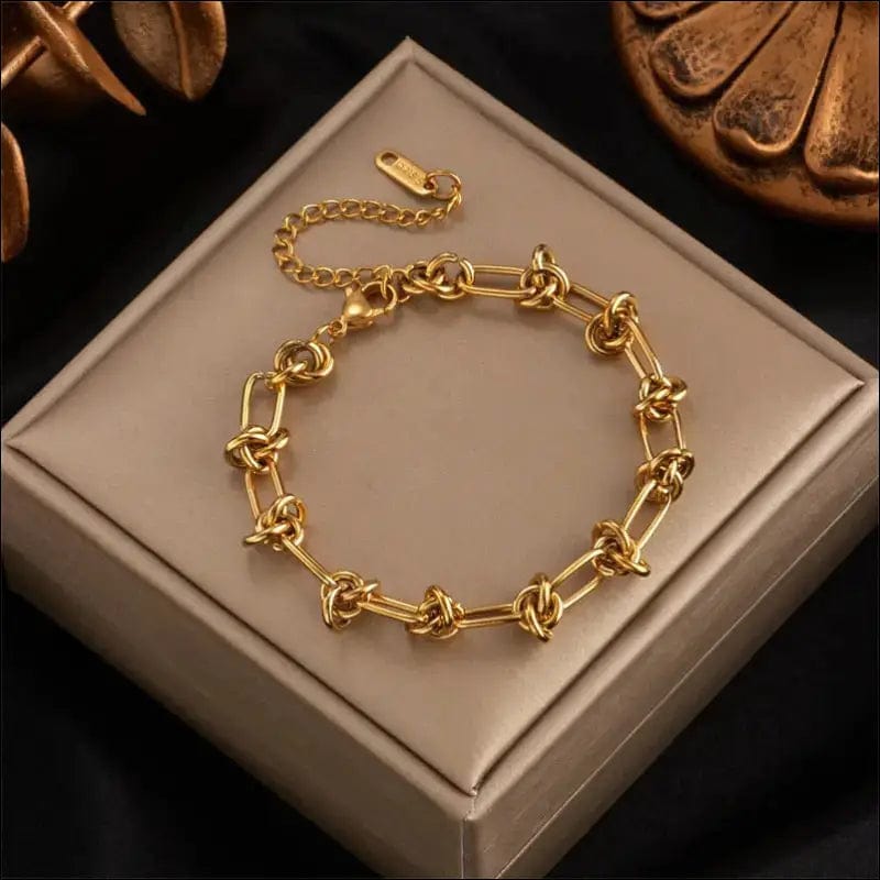 Ketten Armband - Gold - 74662567-gold BROKER SHOP BUY NOW