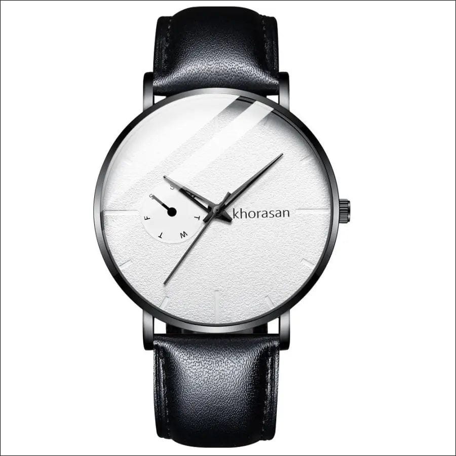 Khorasan fashion alloy network belt men’s watch fake single