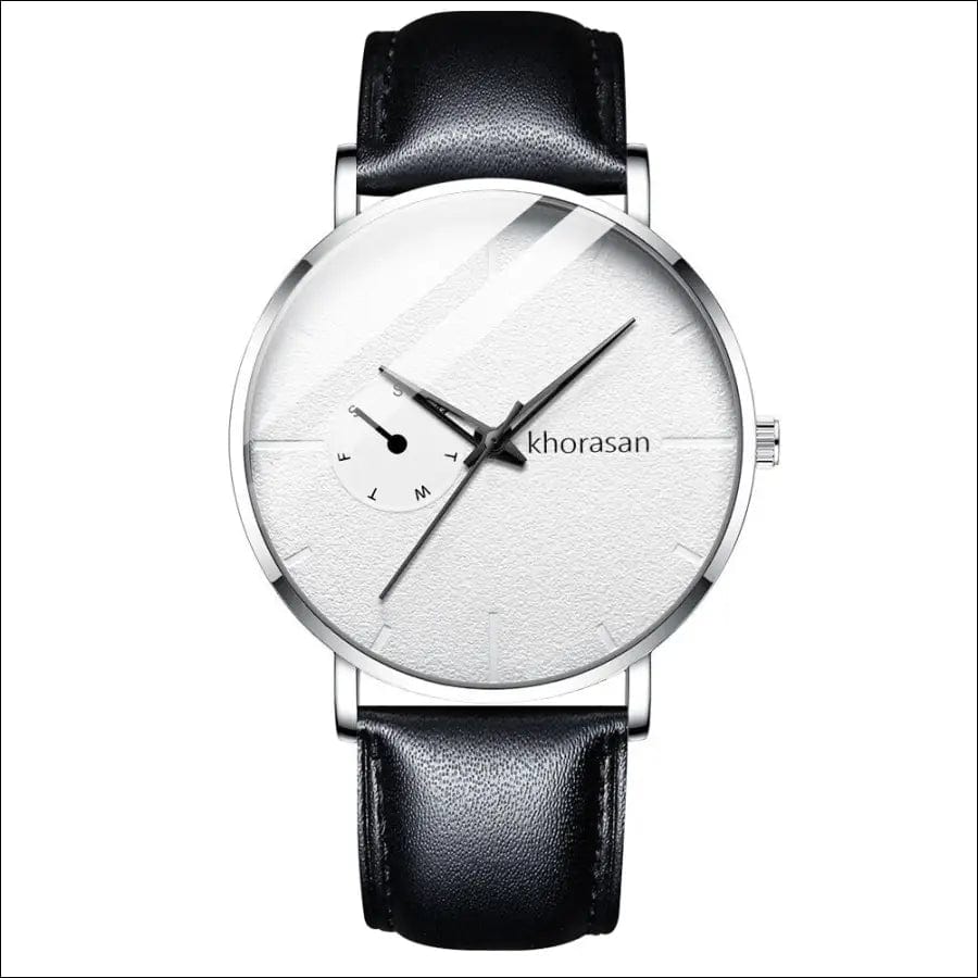 Khorasan fashion alloy network belt men’s watch fake single