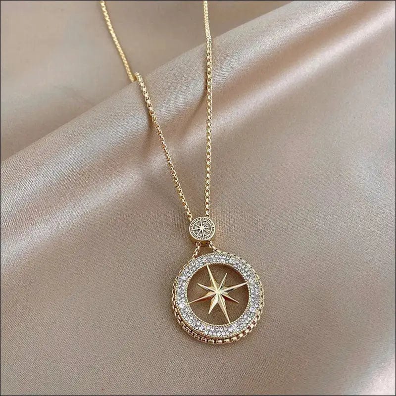 Korean version of exquisite flashing diamond octagonal star