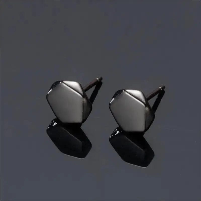 Korean version of the new rhombus black and white ear spike