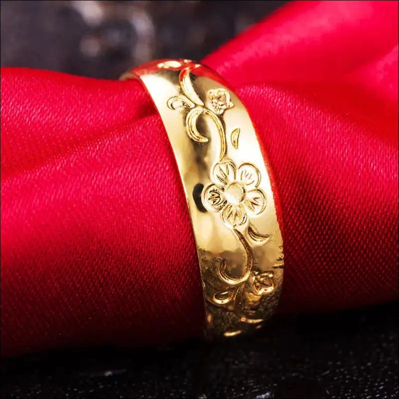 Kuba Color Vietnamese Sha Gold Various Rings Men’s Foreign