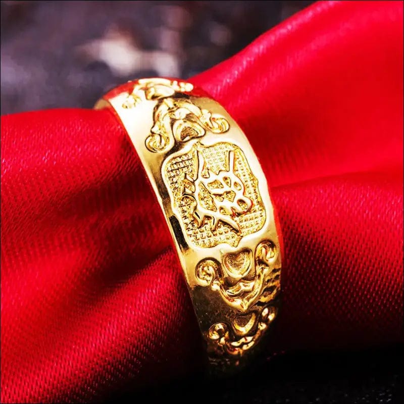 Kuba Color Vietnamese Sha Gold Various Rings Men’s Foreign