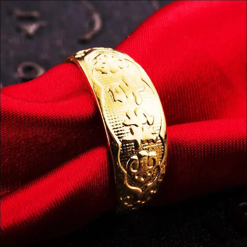 Kuba Color Vietnamese Sha Gold Various Rings Men’s Foreign