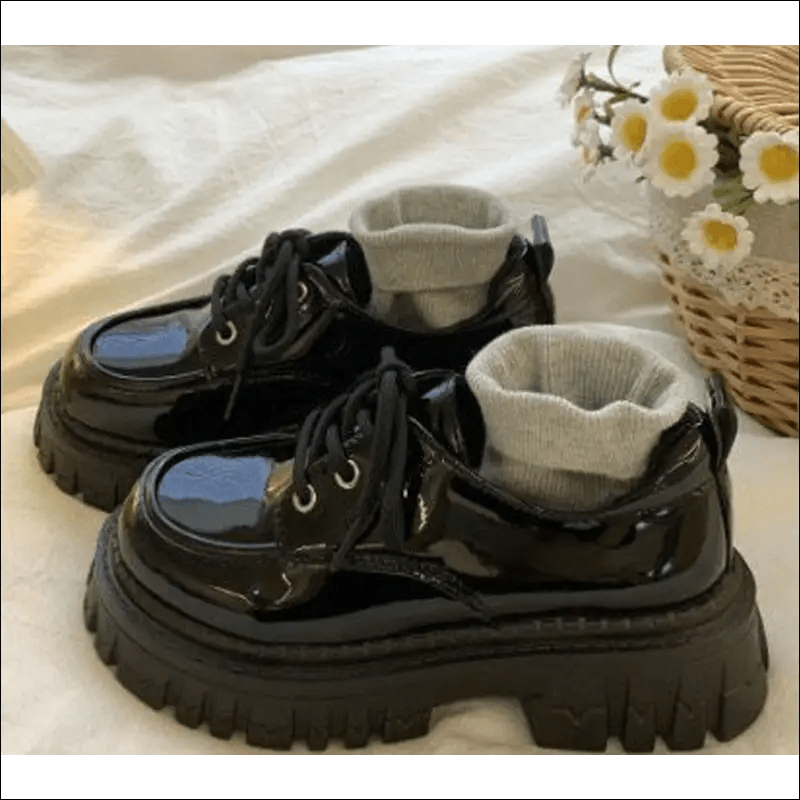 Kukombo Platform Women’s Ankle Boots Gothic Style Autumn