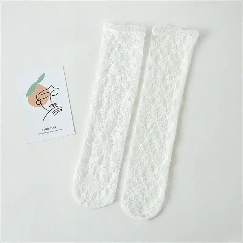 Lace lace ladies socks summer new college windloth tower