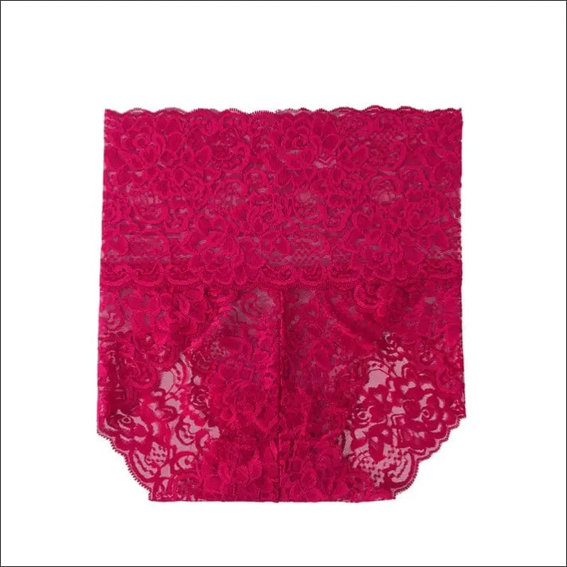 Lace panties women High waist Plus Size female sexy