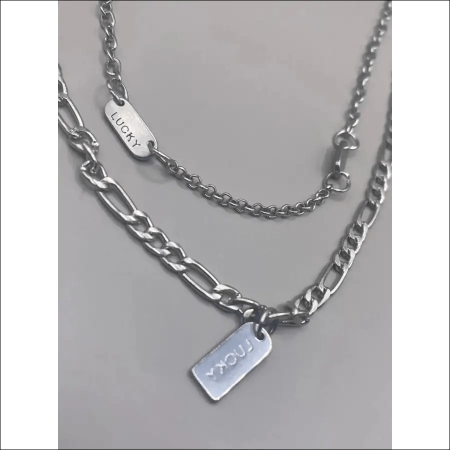 Laetitia Necklace - Silver / Alloy - 91121786-silver-alloy