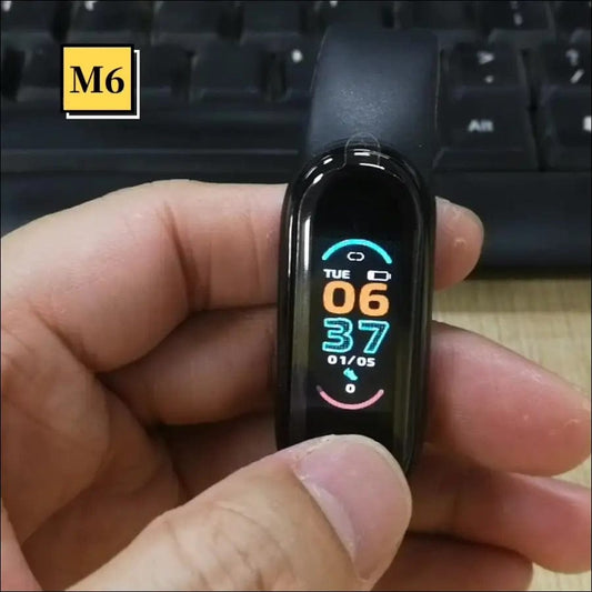 M6 smart bracelet heart rate blood pressure bluetooth step