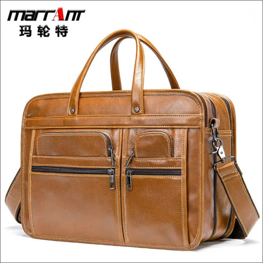 Manufacturers direct Europe and America leather men’s bag
