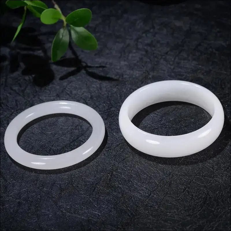 Manufacturers wholesale Afghan jade white bracelet round