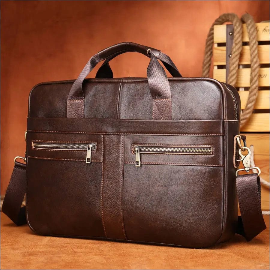 Marse special leather men’s European and American business