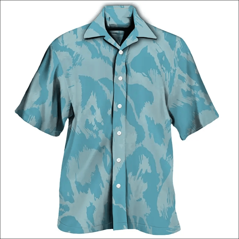 Men Shirt 2023 New Arrival Summer Printed Top Hawaii Flower