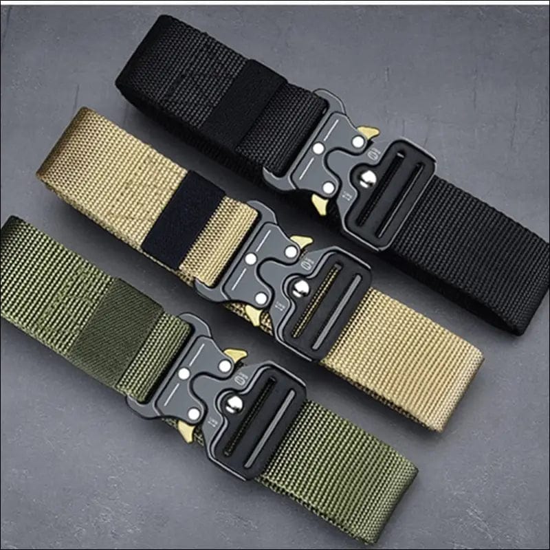 Men’s Belt Army Outdoor Hunting Tactical Multi Function