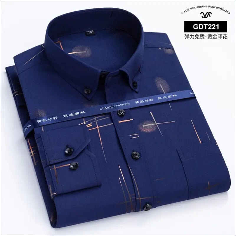 Men’s Dress Shirts Spring Autumn Latest Hot Sale Non-iron