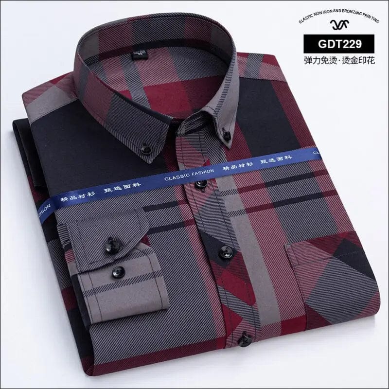 Men’s Dress Shirts Spring Autumn Latest Hot Sale Non-iron