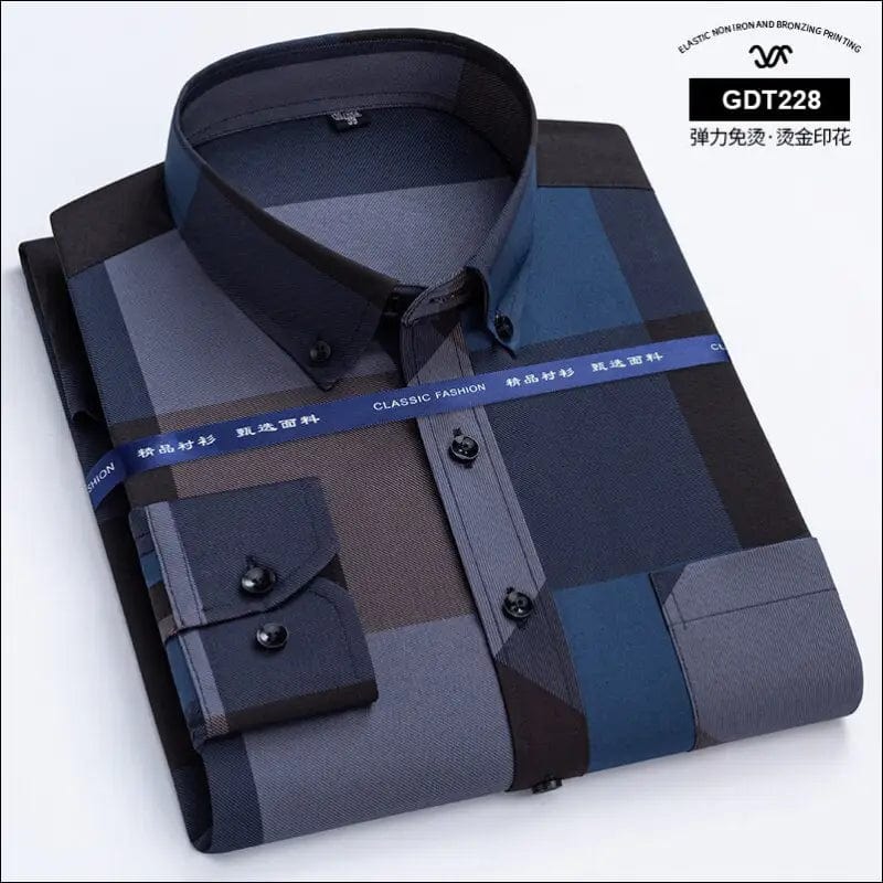 Men’s Dress Shirts Spring Autumn Latest Hot Sale Non-iron