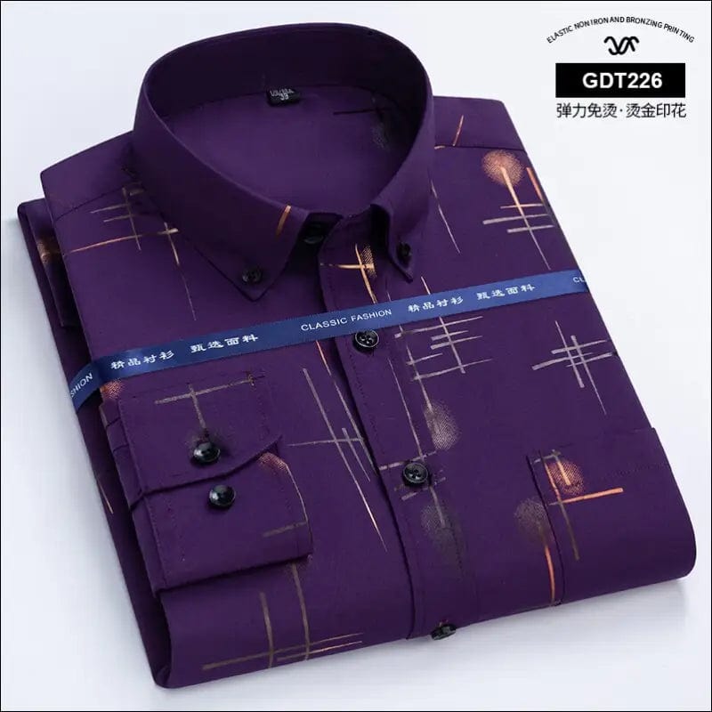 Men’s Dress Shirts Spring Autumn Latest Hot Sale Non-iron