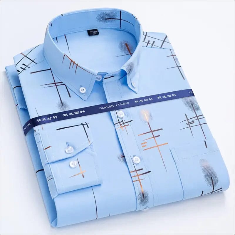 Men’s Dress Shirts Spring Autumn Latest Hot Sale Non-iron