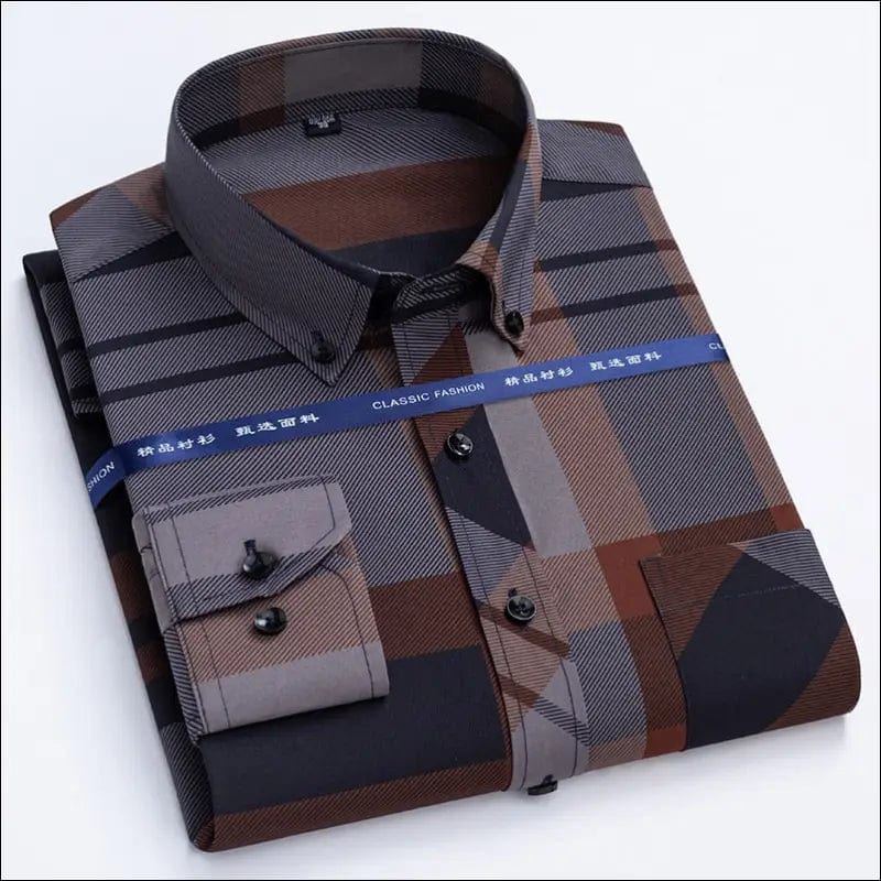 Men’s Dress Shirts Spring Autumn Latest Hot Sale Non-iron