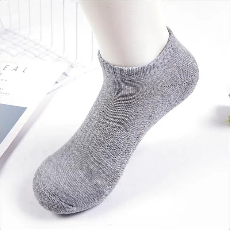 Men’s towel sports socks spring and autumn thick short tube