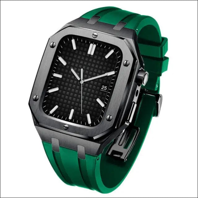 Modification Kit for Apple Watch (45MM) - Dark Green-Black