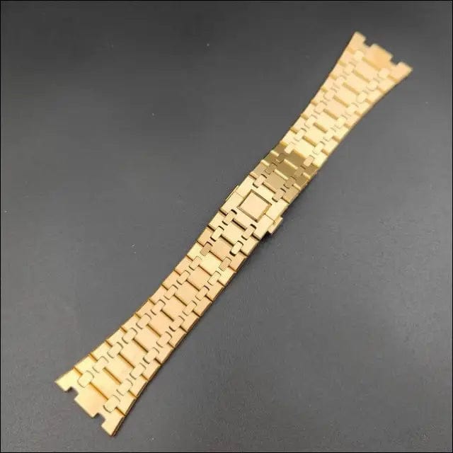 Modification Kit for Apple Watch (45MM) - Gold Steel Strap /