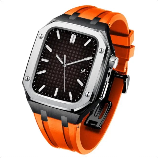 Modification Kit for Apple Watch (45MM) - Orange-Black