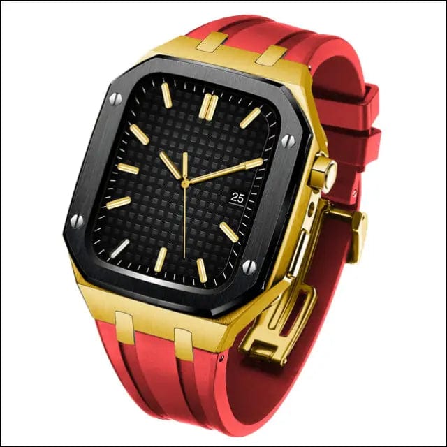 Modification Kit for Apple Watch (45MM) - Red-Gold Black /