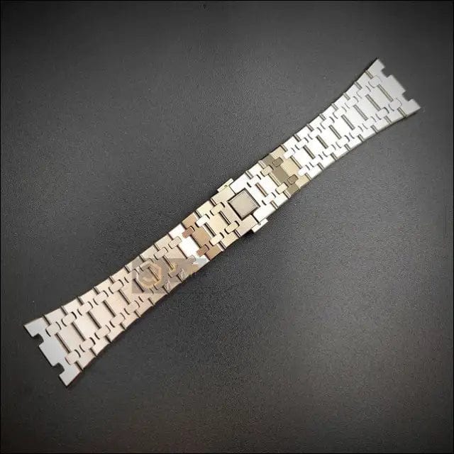 Modification Kit for Apple Watch (45MM) - Silver steel strap