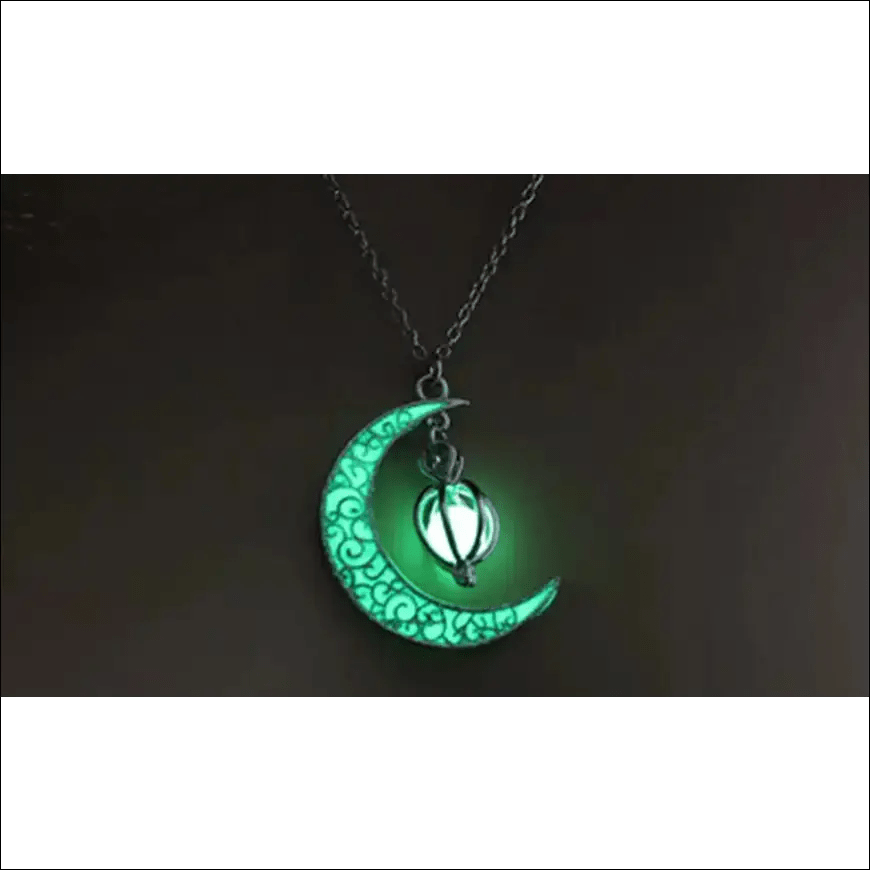 Moon Luminous Necklace - 80594723-blue BROKER SHOP BUY NOW