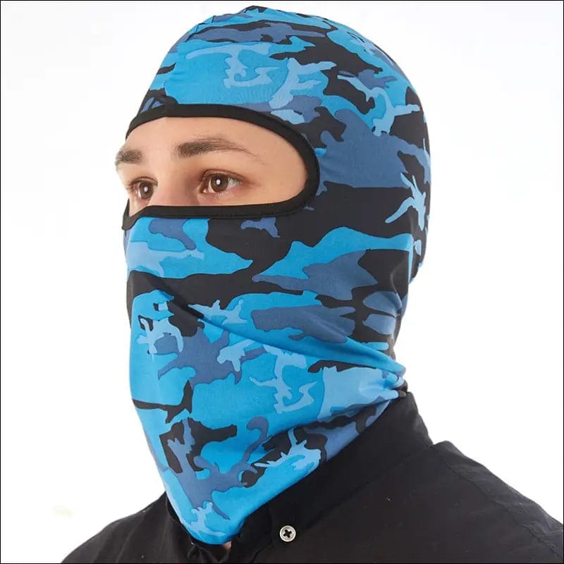 Motorcycle Mask Cycling Balaclava Full Cover Face Hat Quick