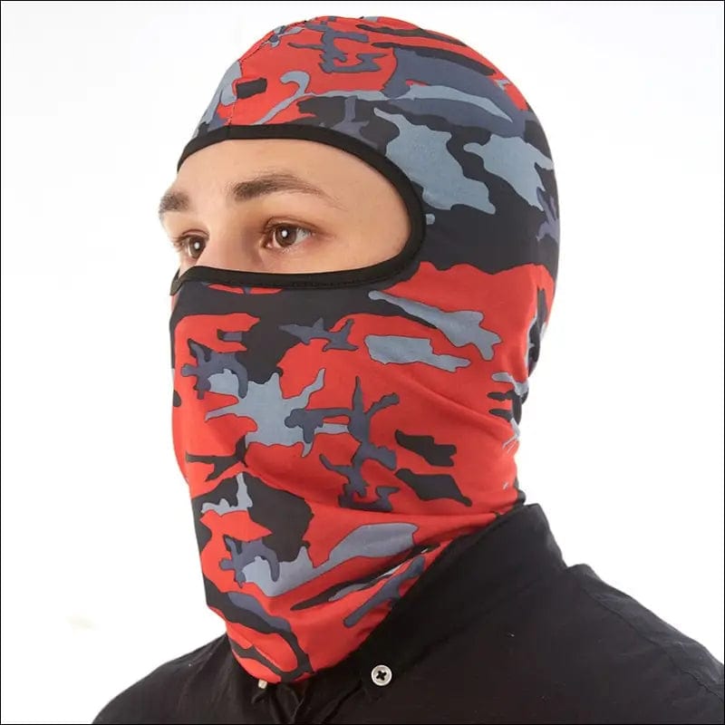 Motorcycle Mask Cycling Balaclava Full Cover Face Hat Quick