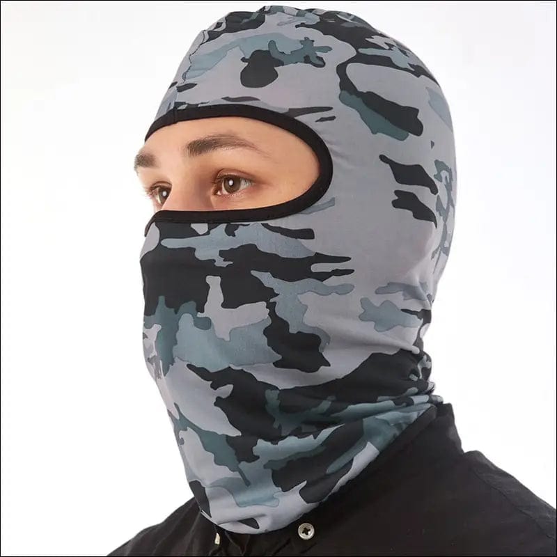 Motorcycle Mask Cycling Balaclava Full Cover Face Hat Quick