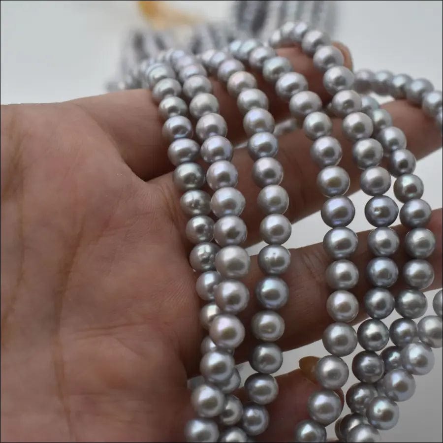 Neck-chain bone chain hand semi-finished beads 5-6mm near