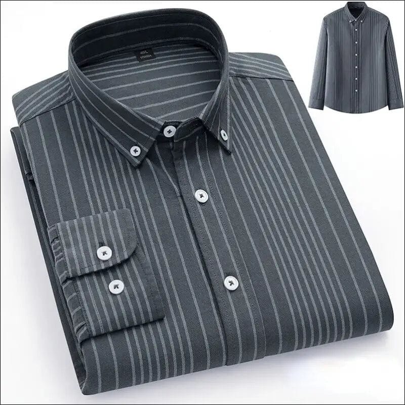 New Arrival 100% Pure Cotton Oxford Striped Or Plaid Shirt