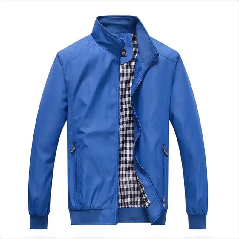 New Casual Jacket - Diamond blue / 2XL -